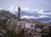 Salita 'bagnata' in GRIGNA MERIDIONALE – GRIGNETTA – CRESTA CERMENATI il 26 settembre 2009 - FOTOGALLERY